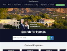 Tablet Screenshot of christyrealty.com